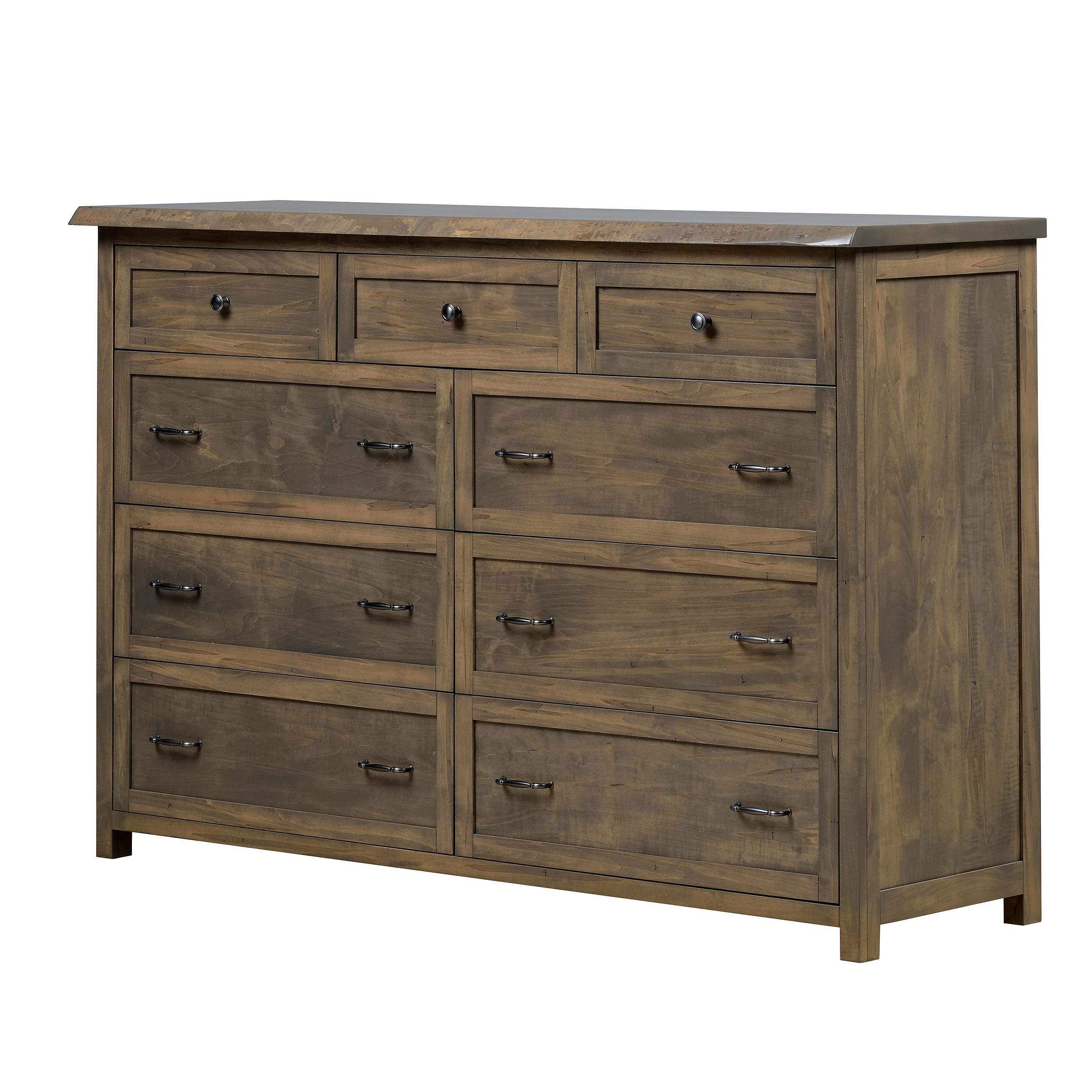 QW Amish Tuscany Live Edge Dresser with Optional Mirror - Image 19