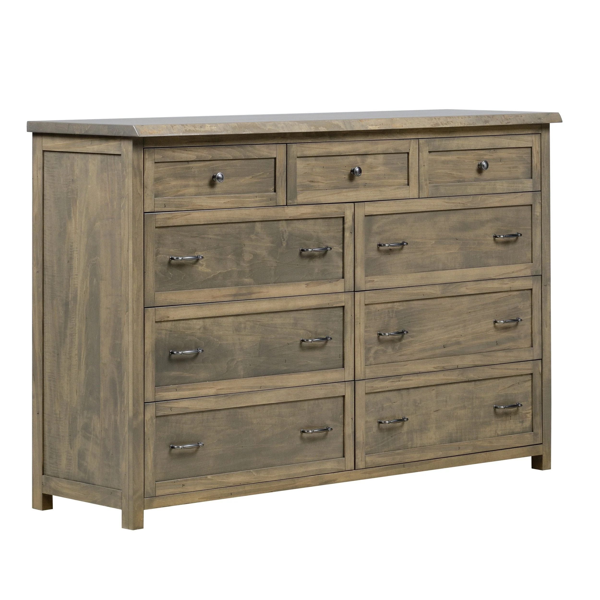 QW Amish Tuscany Live Edge Dresser with Optional Mirror - Image 2