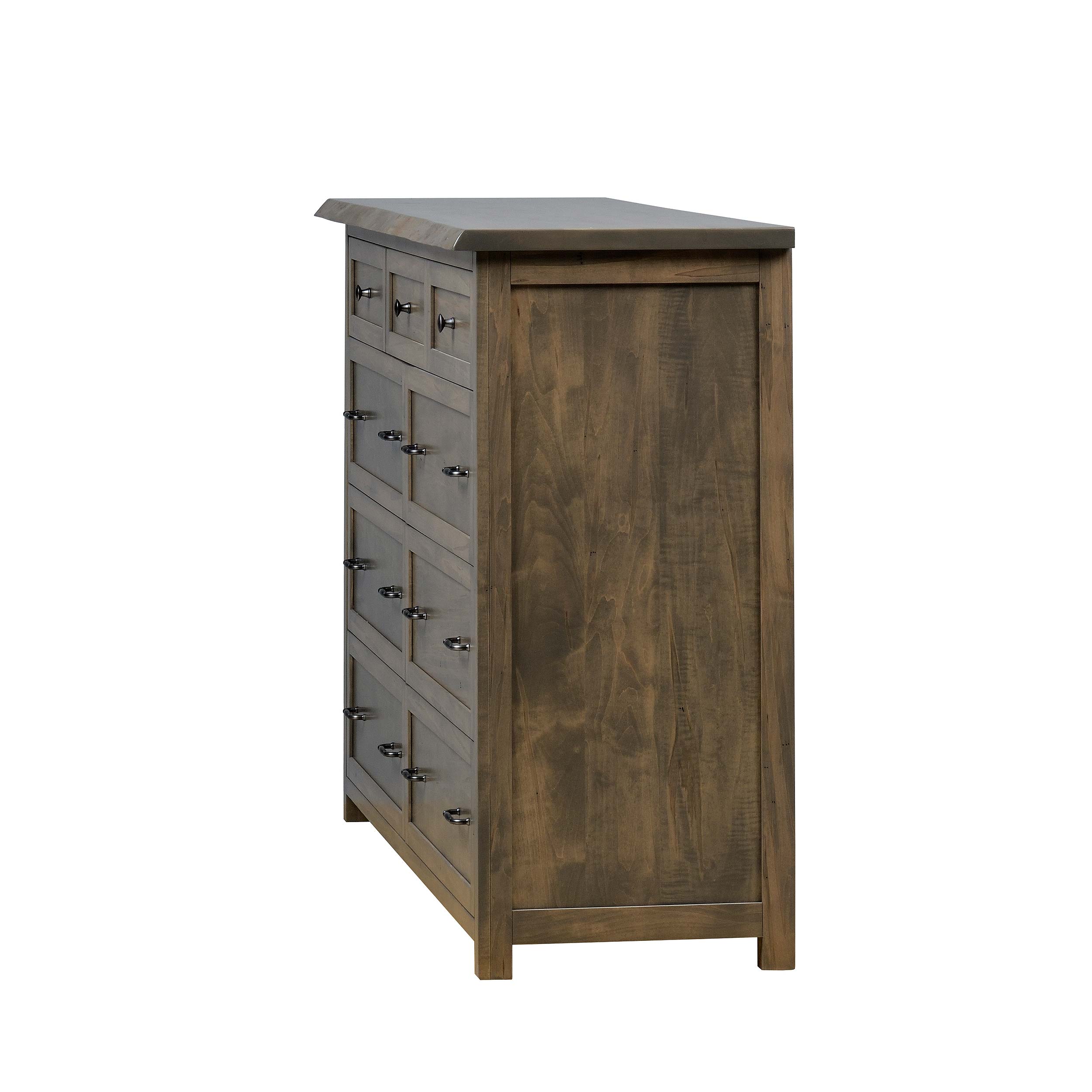 QW Amish Tuscany Live Edge Dresser with Optional Mirror - Image 23
