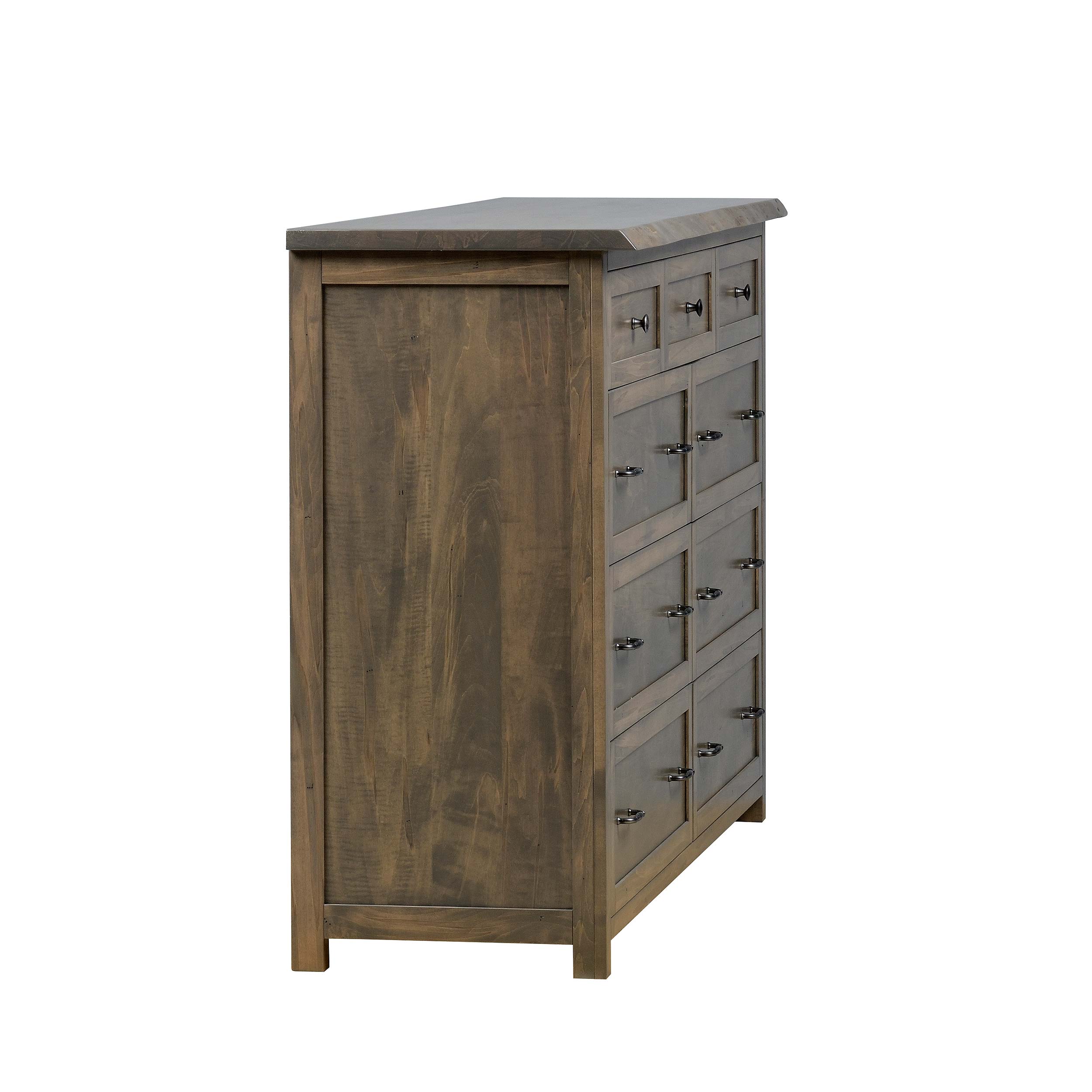 QW Amish Tuscany Live Edge Dresser with Optional Mirror - Image 7