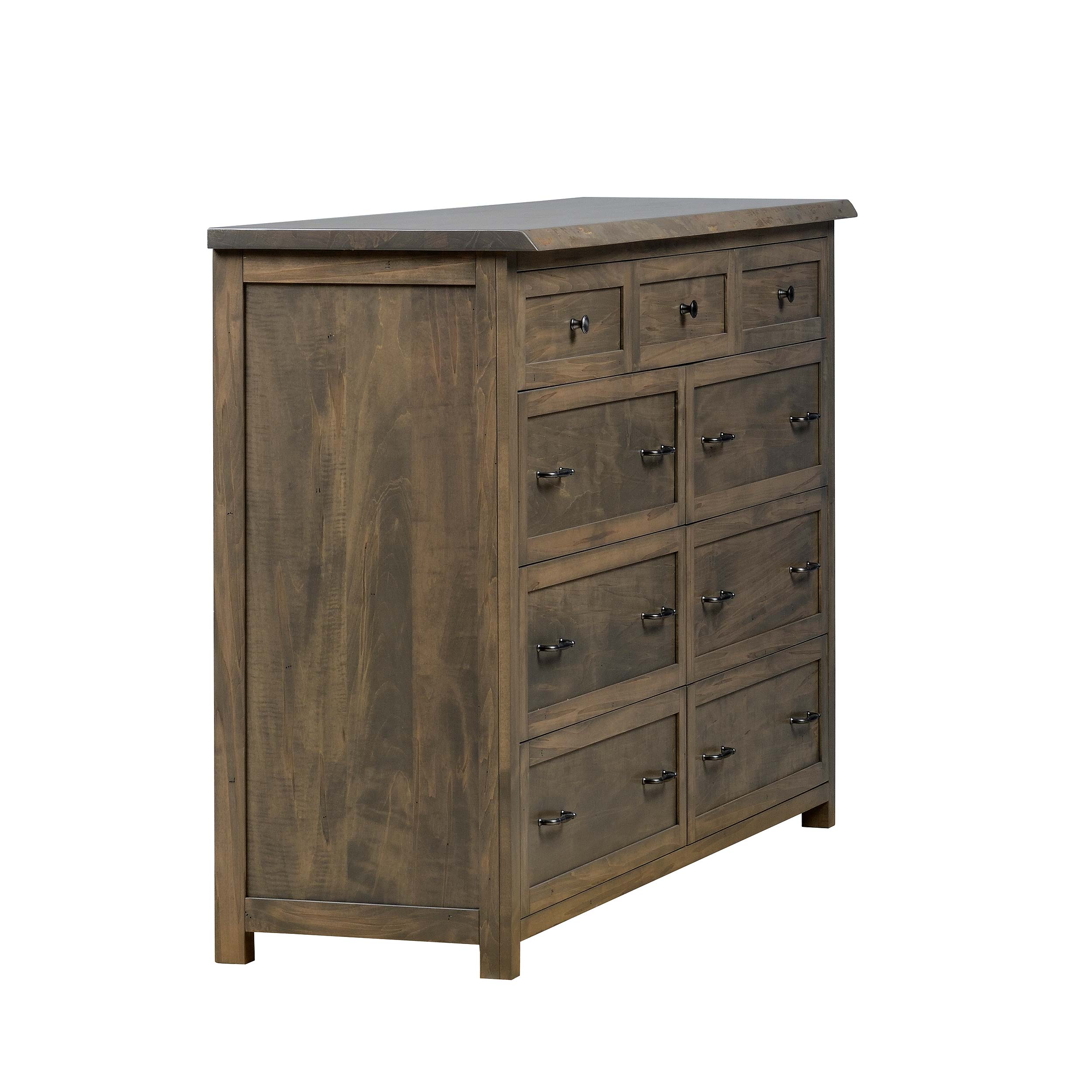 QW Amish Tuscany Live Edge Dresser with Optional Mirror - Image 8