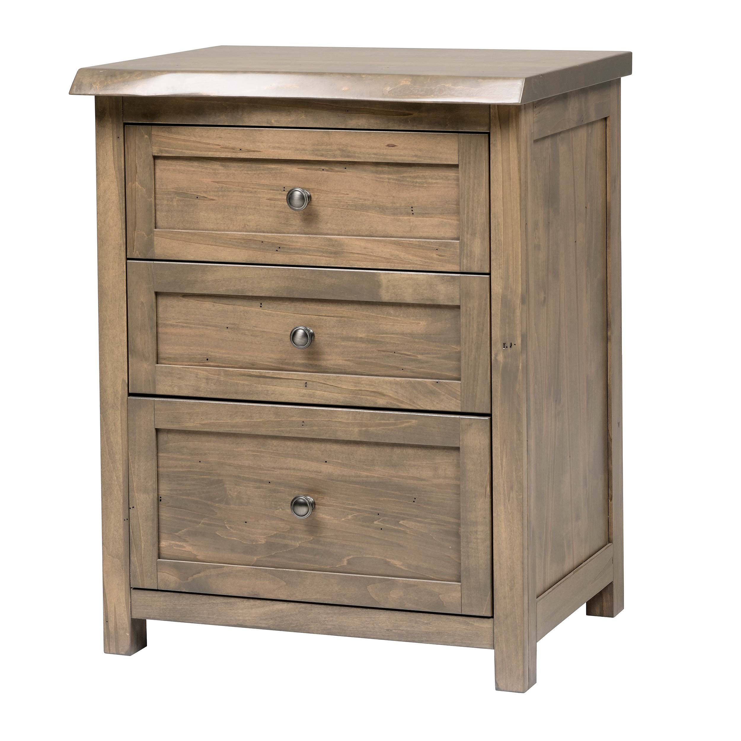 QW Amish Tuscany Live Edge Nightstand - Image 15