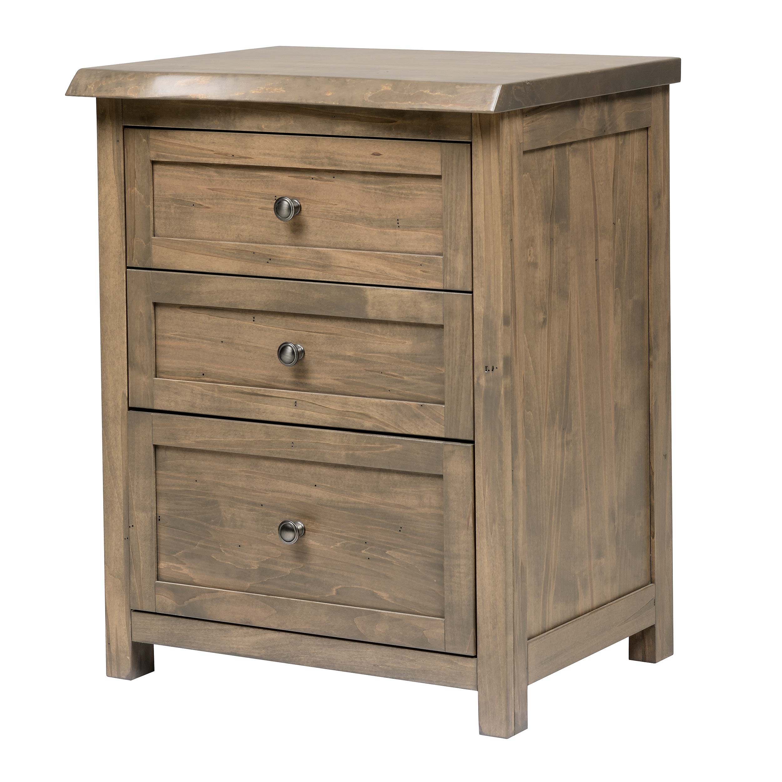 QW Amish Tuscany Live Edge Nightstand - Image 16
