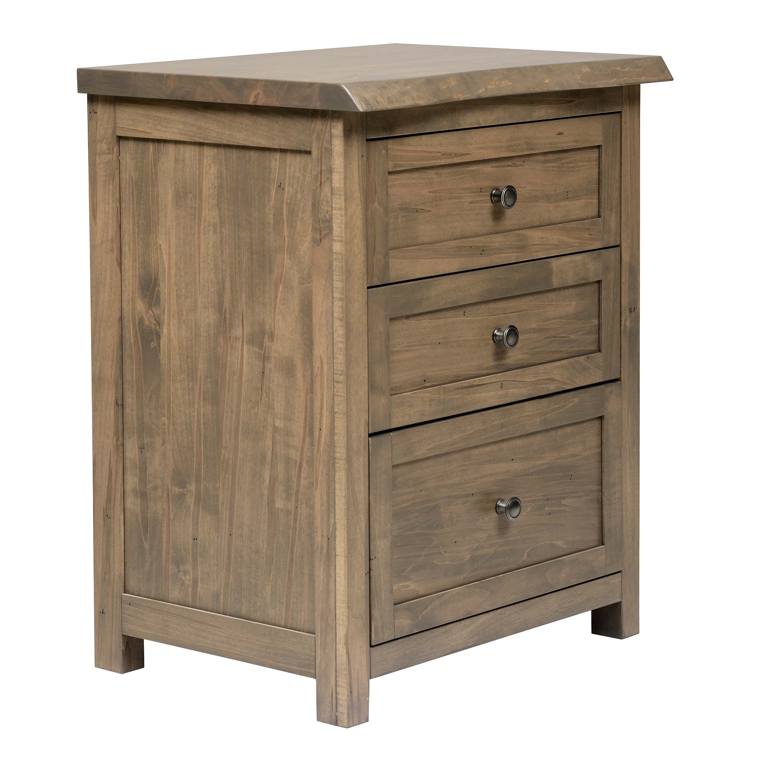 QW Amish Tuscany Live Edge Nightstand - Image 8