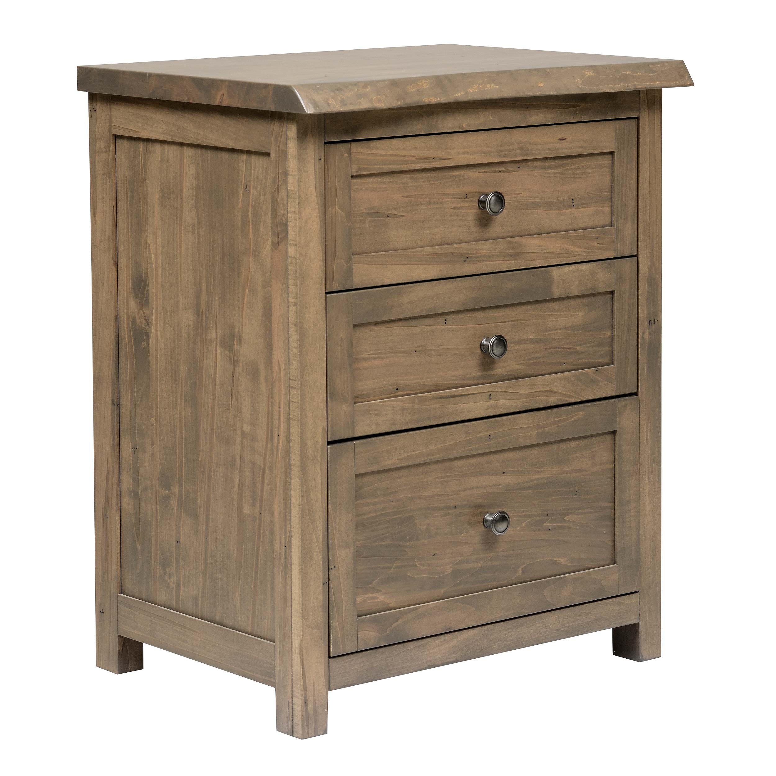 QW Amish Tuscany Live Edge Nightstand - Image 9