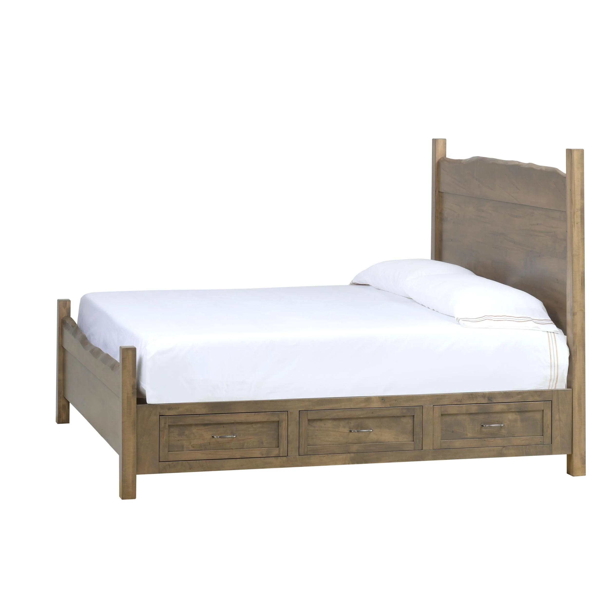 QW Amish Tuscany Live Edge Storage Bed - Image 15