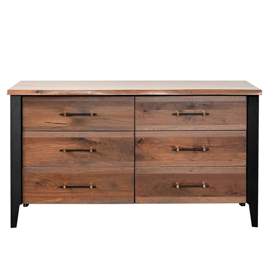 QW Amish Uptown 6 Drawer Dresser - Image 4