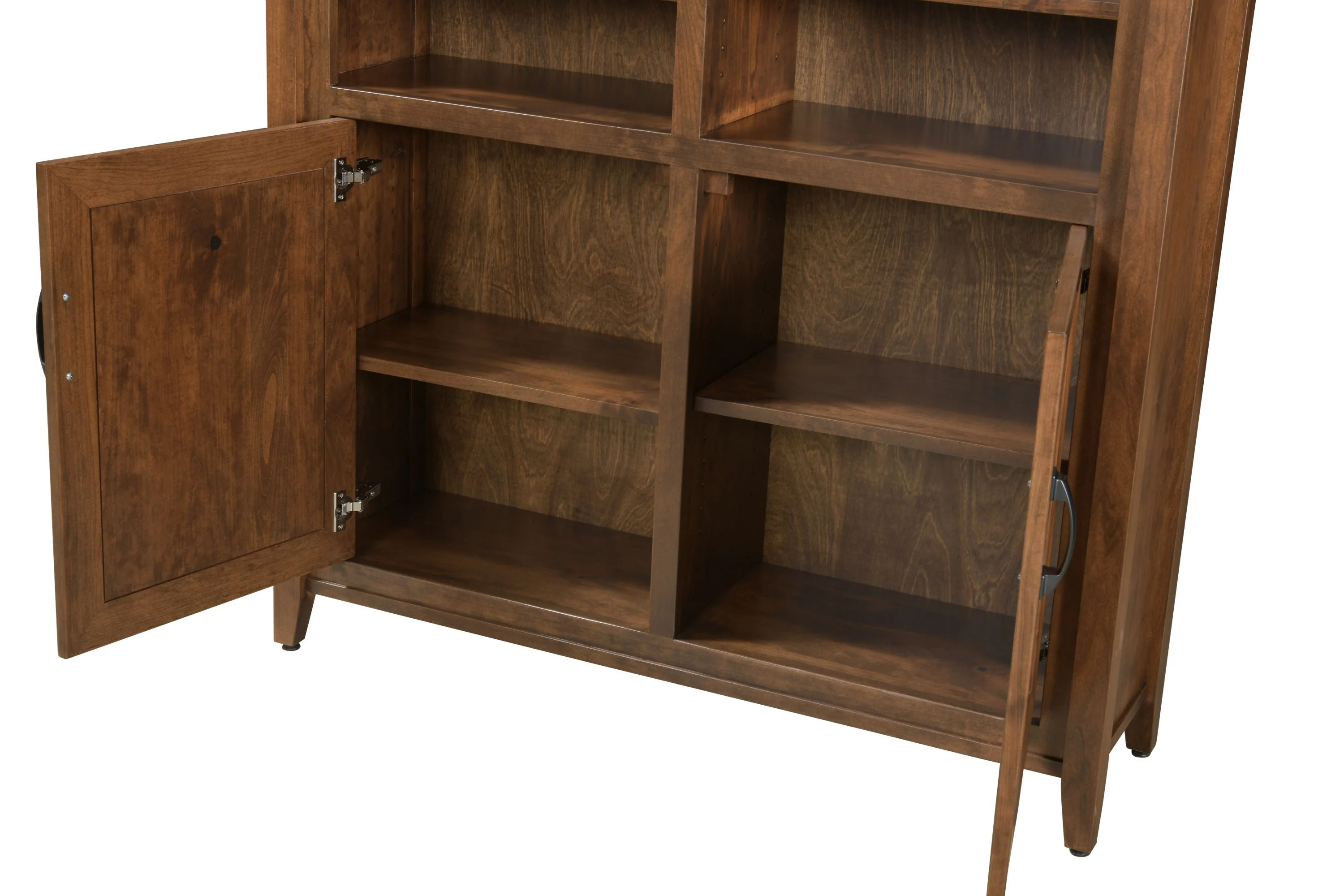 QW Amish Ventura Bookcase w/ Doors 48"x72" - Image 2