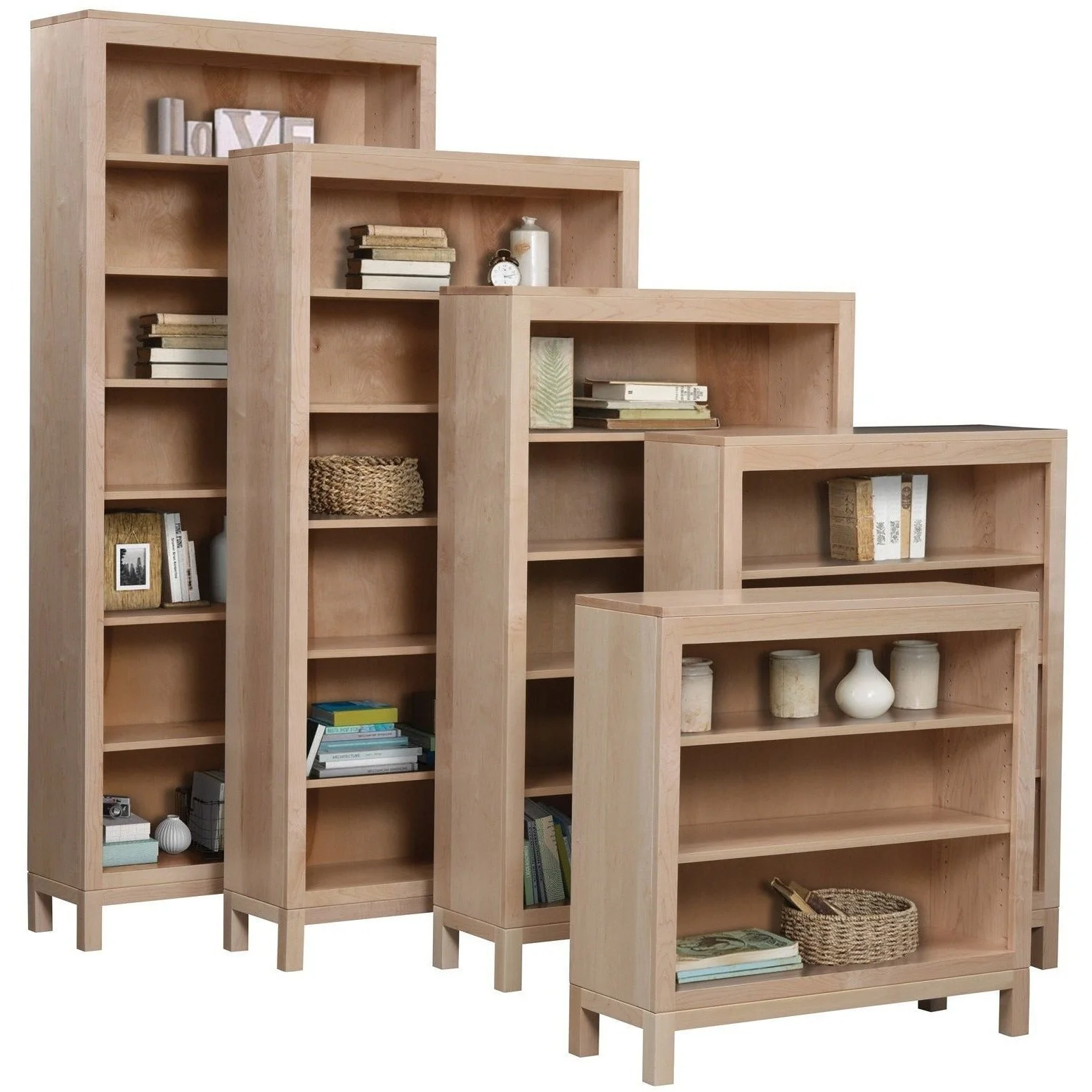 QW Amish Vienna Bookcase 36" Width