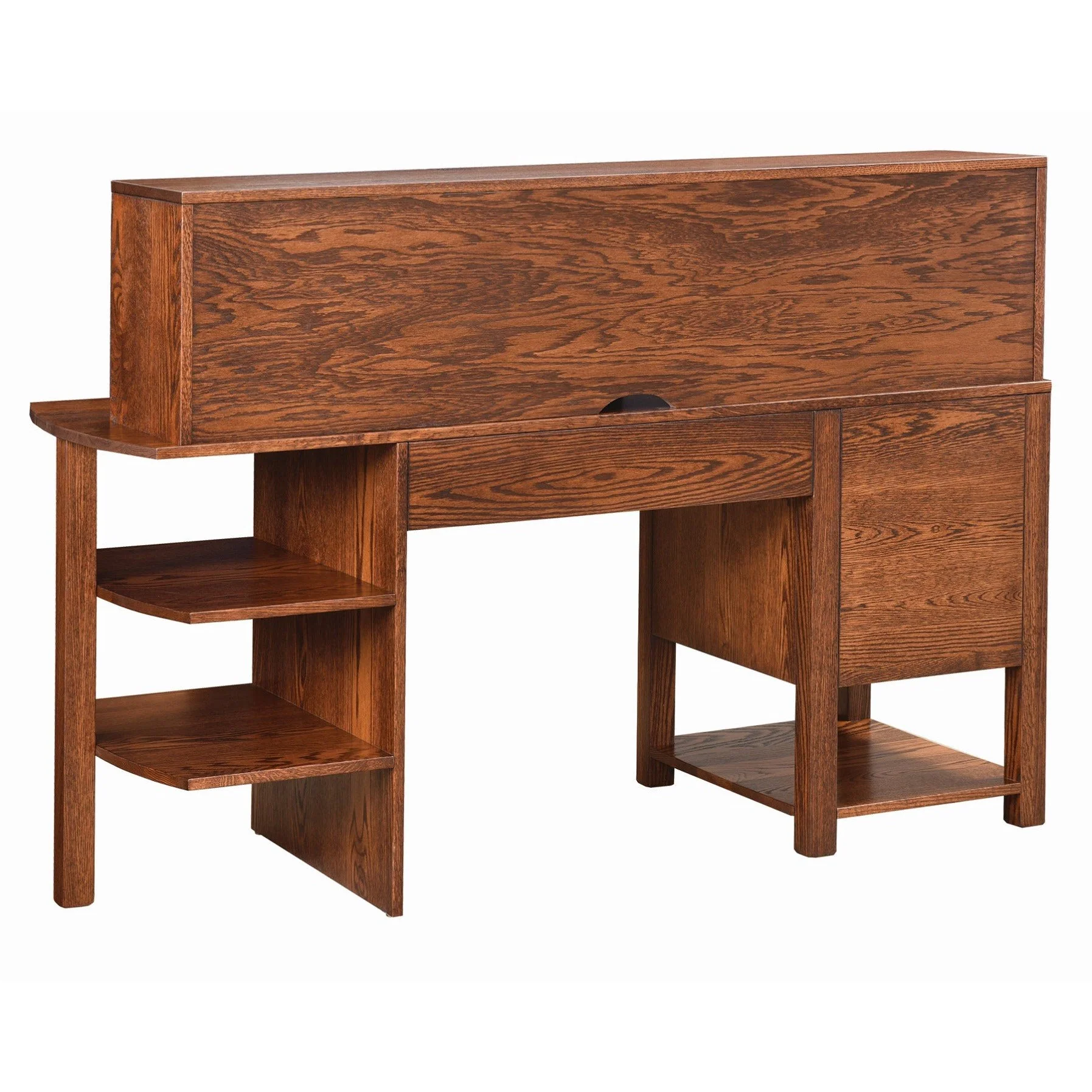 QW Amish Wakefield Shelf Desk w/ Optional Hutch - Image 3