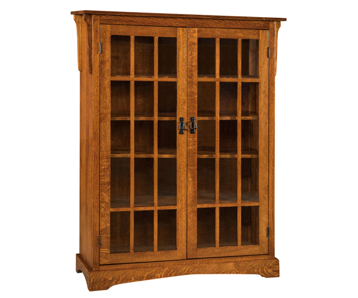 QW Amish Walker Mission Bookcase (select size) - Image 2