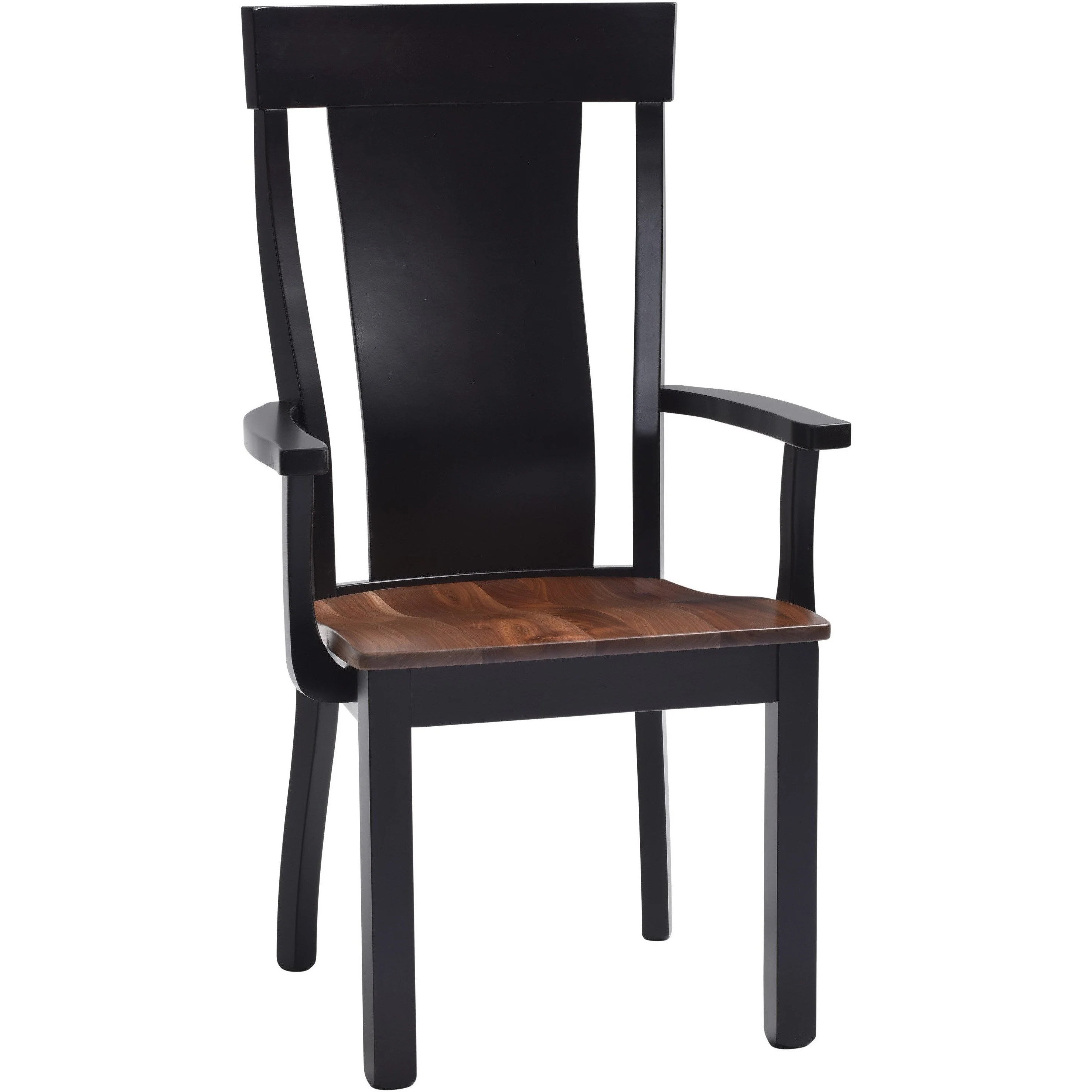 QW Amish Walnut Live Edge 6pc Dining Set - Image 6