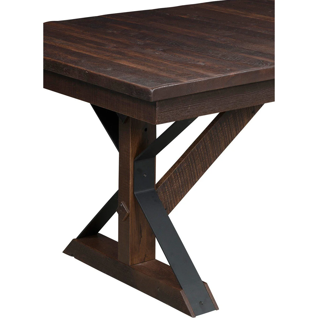 QW Amish Wellington Reclaimed Barnwood 7pc Set - Image 4