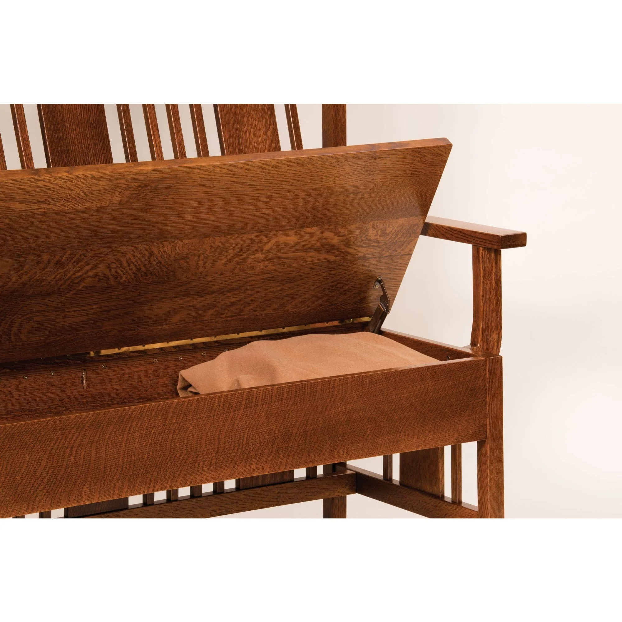 QW Amish West Village Bench - Image 2
