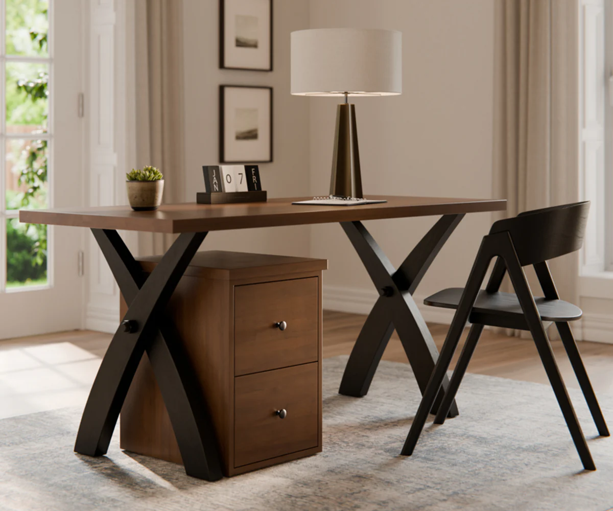 QW Amish Weston Open Desk - Image 2