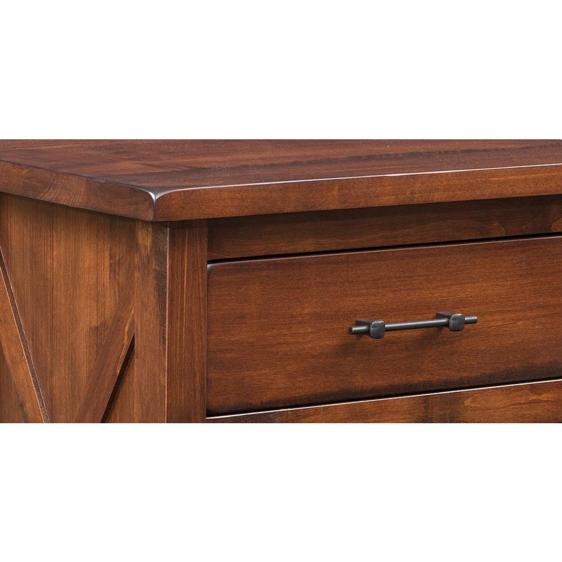 QW Amish Wildwood Superior Dresser with Mirror Option - Image 2