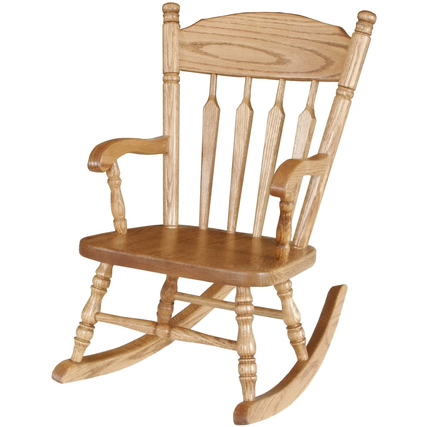 QW Amish Wooden Child's Rocker-Traditional