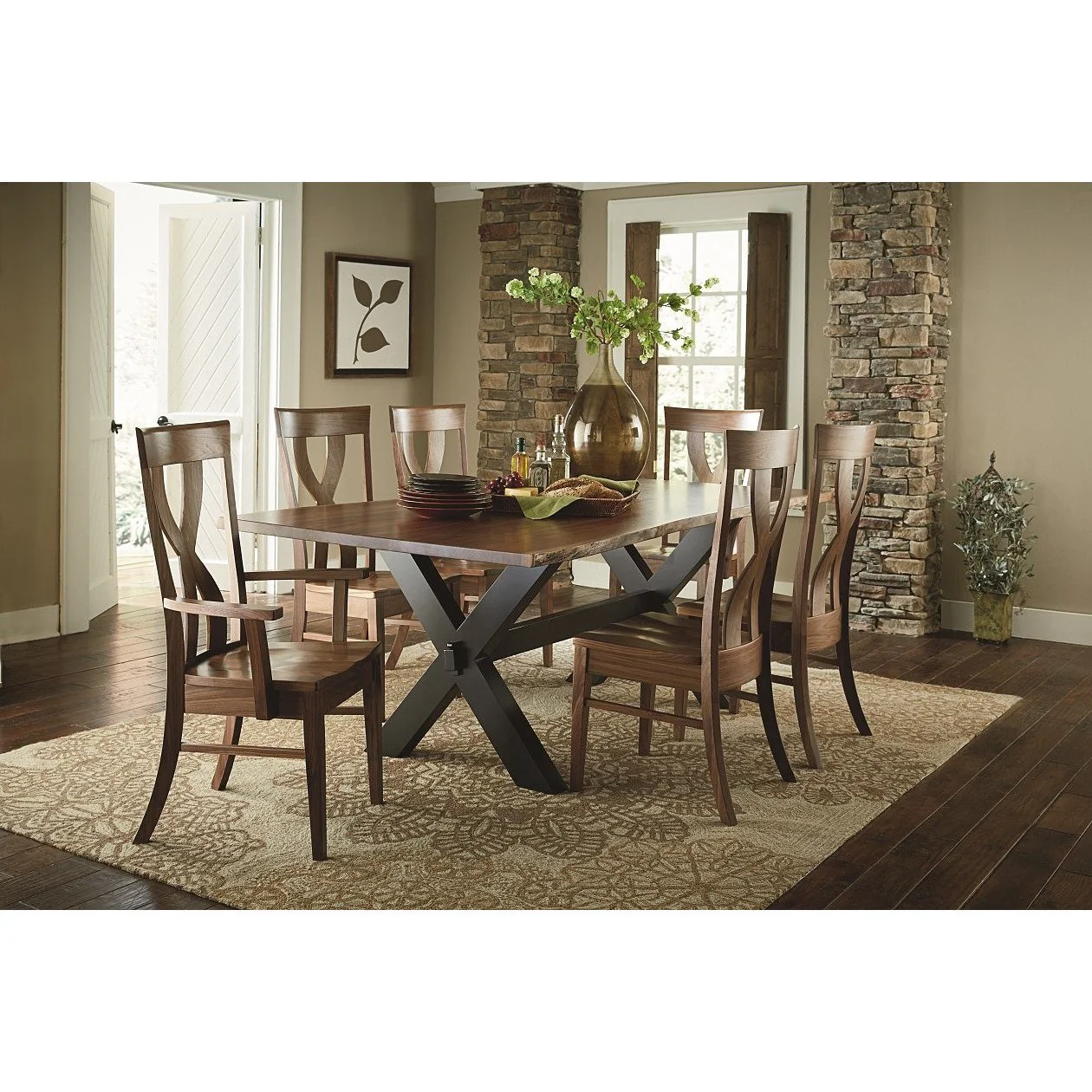 QW Amish Xander Arm Chair - Image 3