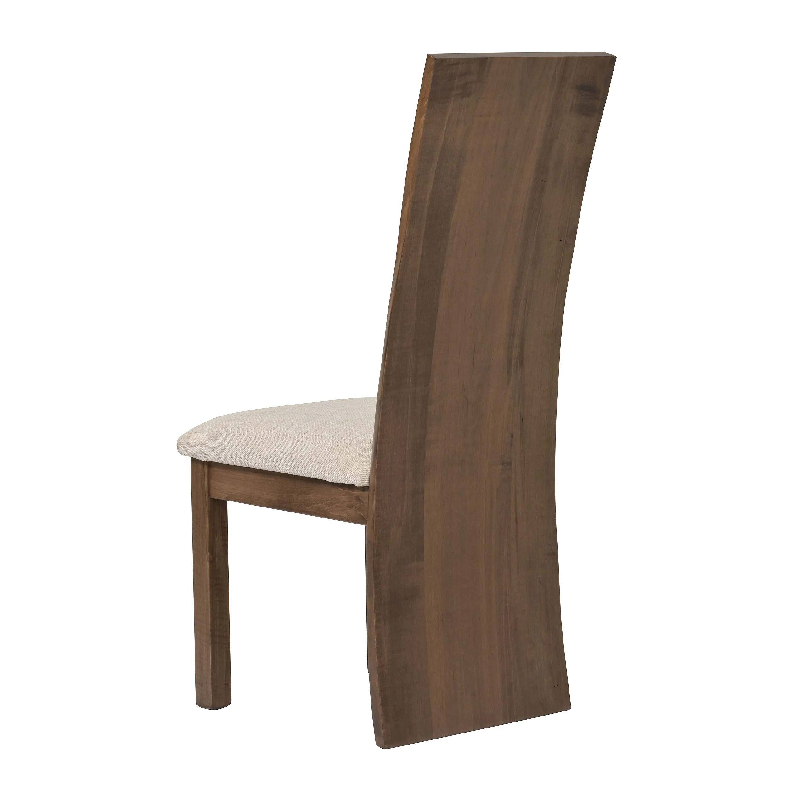 QW Amish Yellowstone Live Edge Side Chair w/ Padded Seat - Image 20