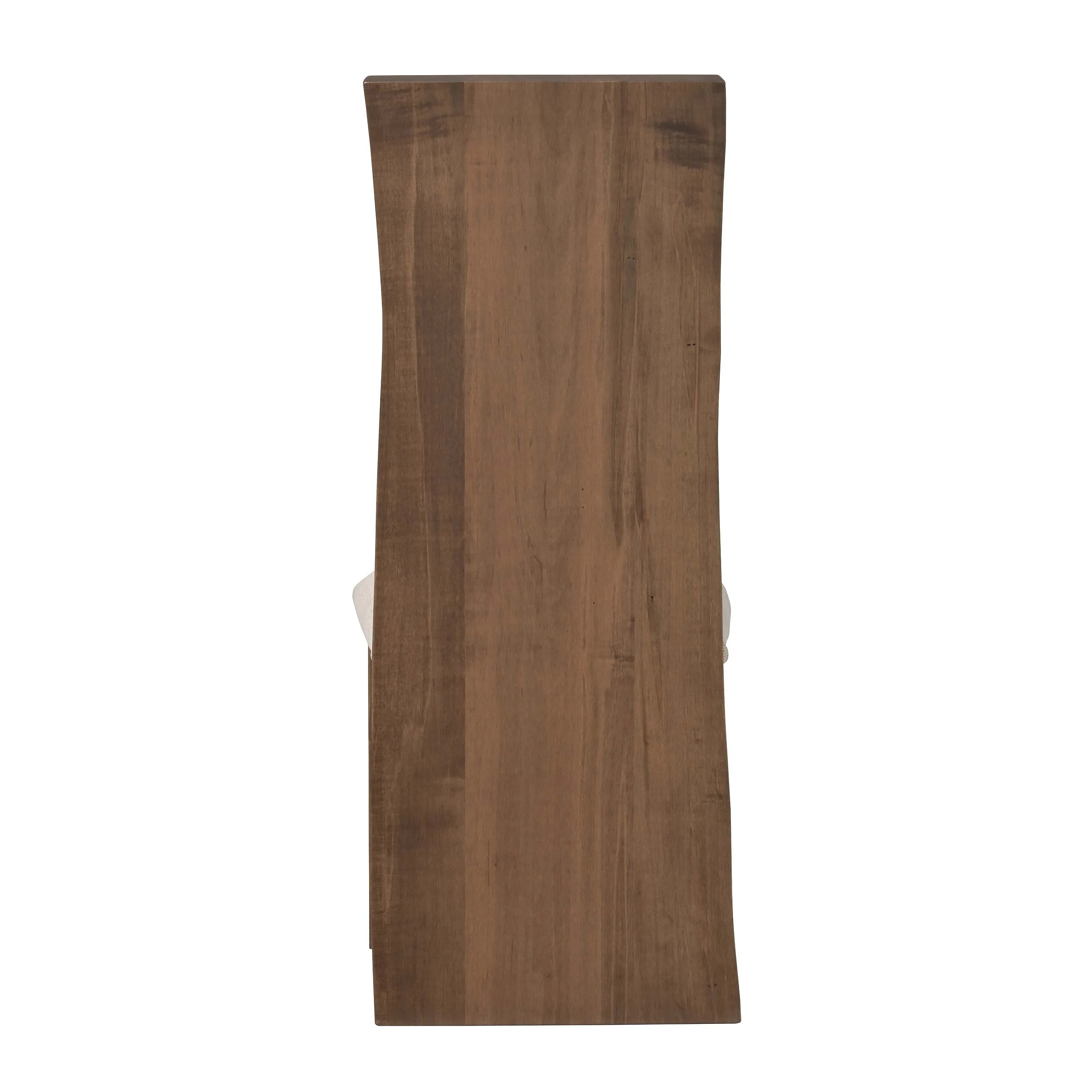 QW Amish Yellowstone Live Edge Side Chair w/ Padded Seat - Image 24