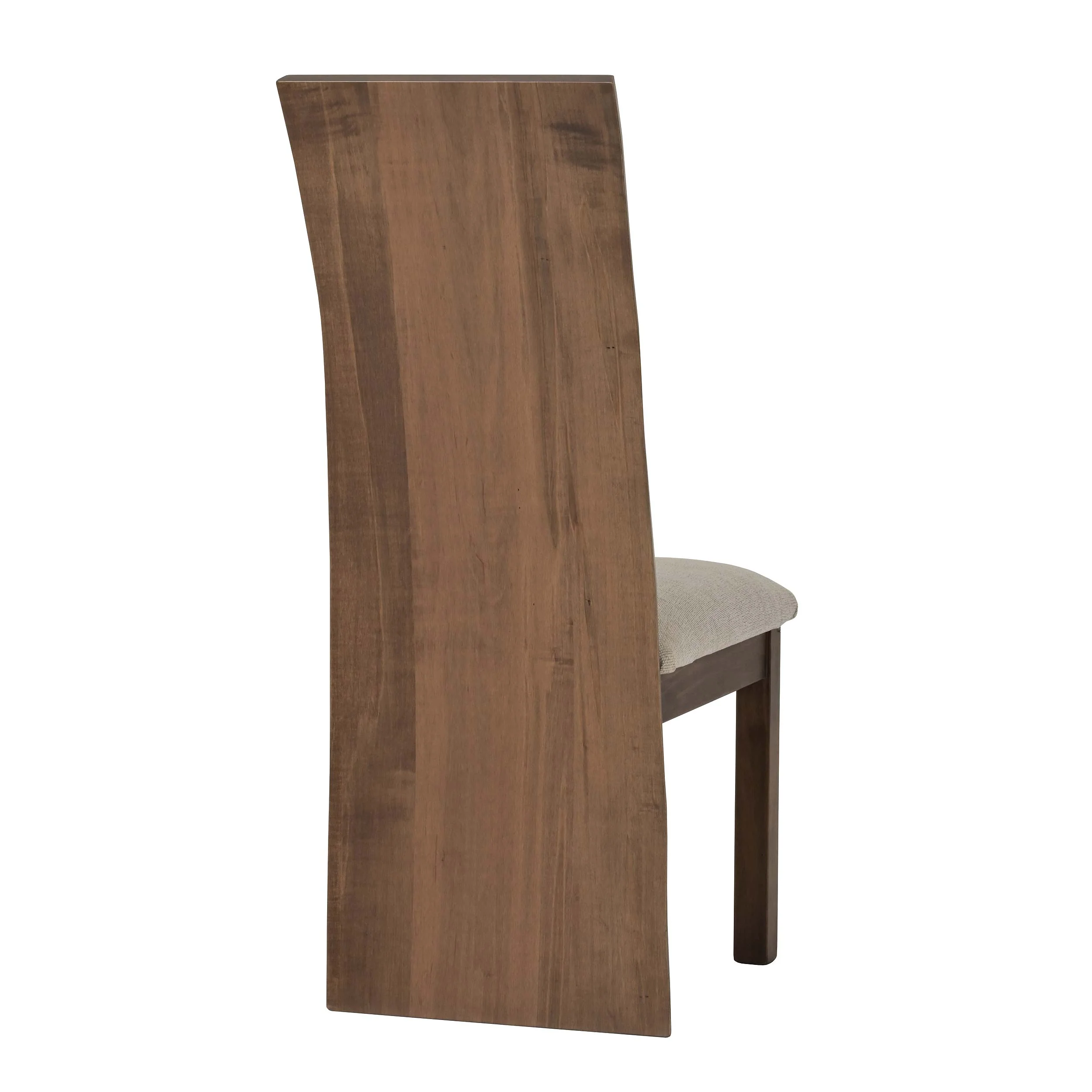 QW Amish Yellowstone Live Edge Side Chair w/ Padded Seat - Image 26
