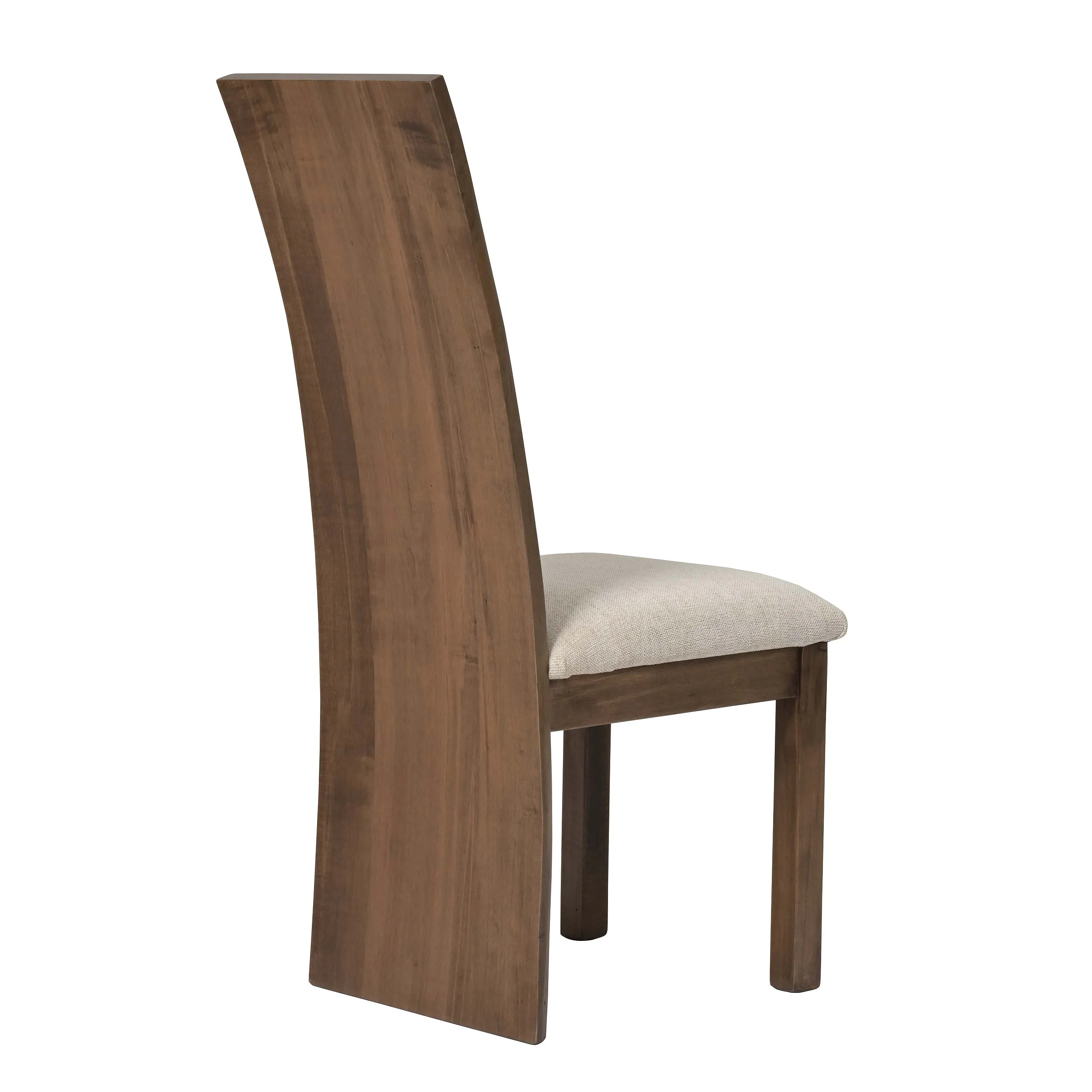 QW Amish Yellowstone Live Edge Side Chair w/ Padded Seat - Image 29