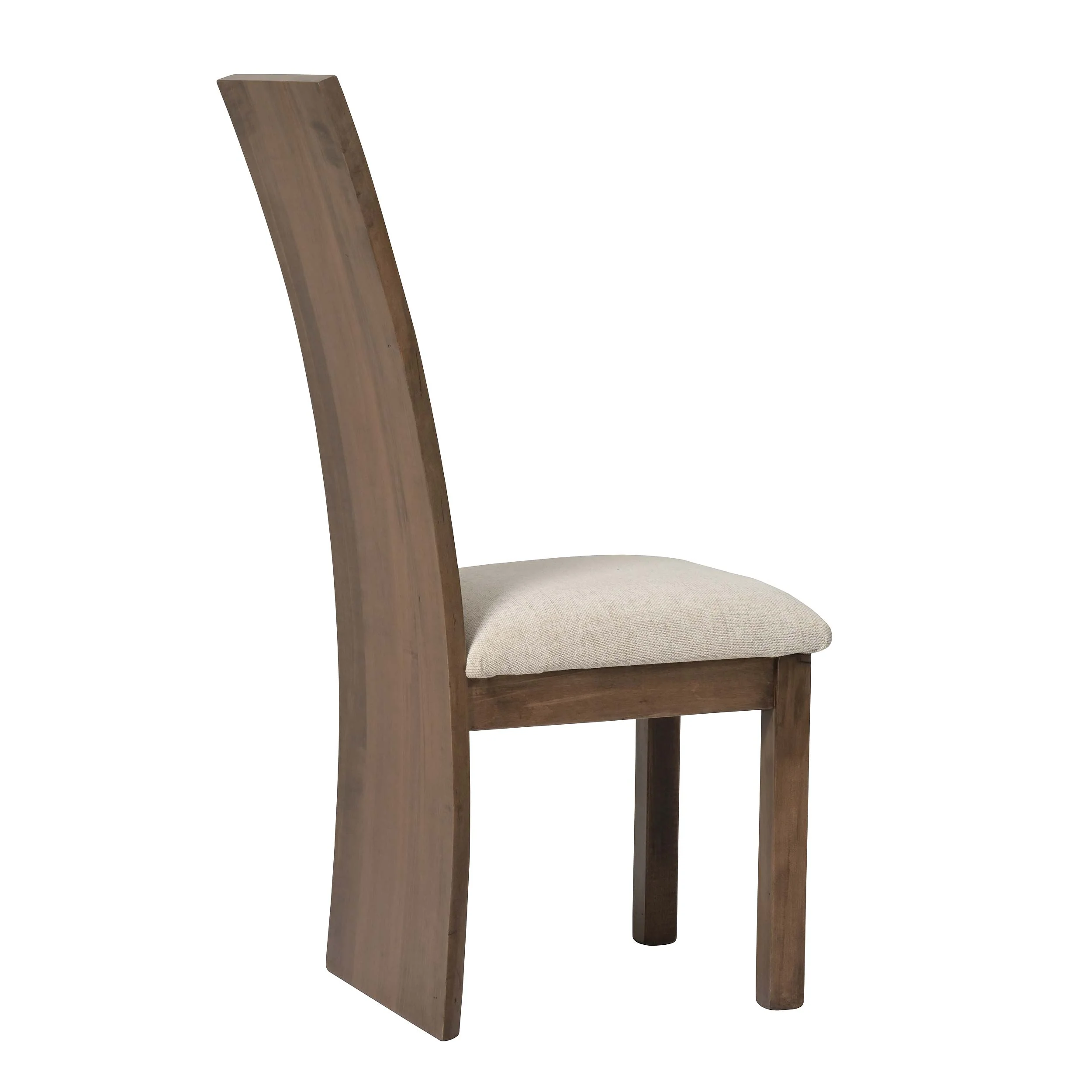 QW Amish Yellowstone Live Edge Side Chair w/ Padded Seat - Image 31
