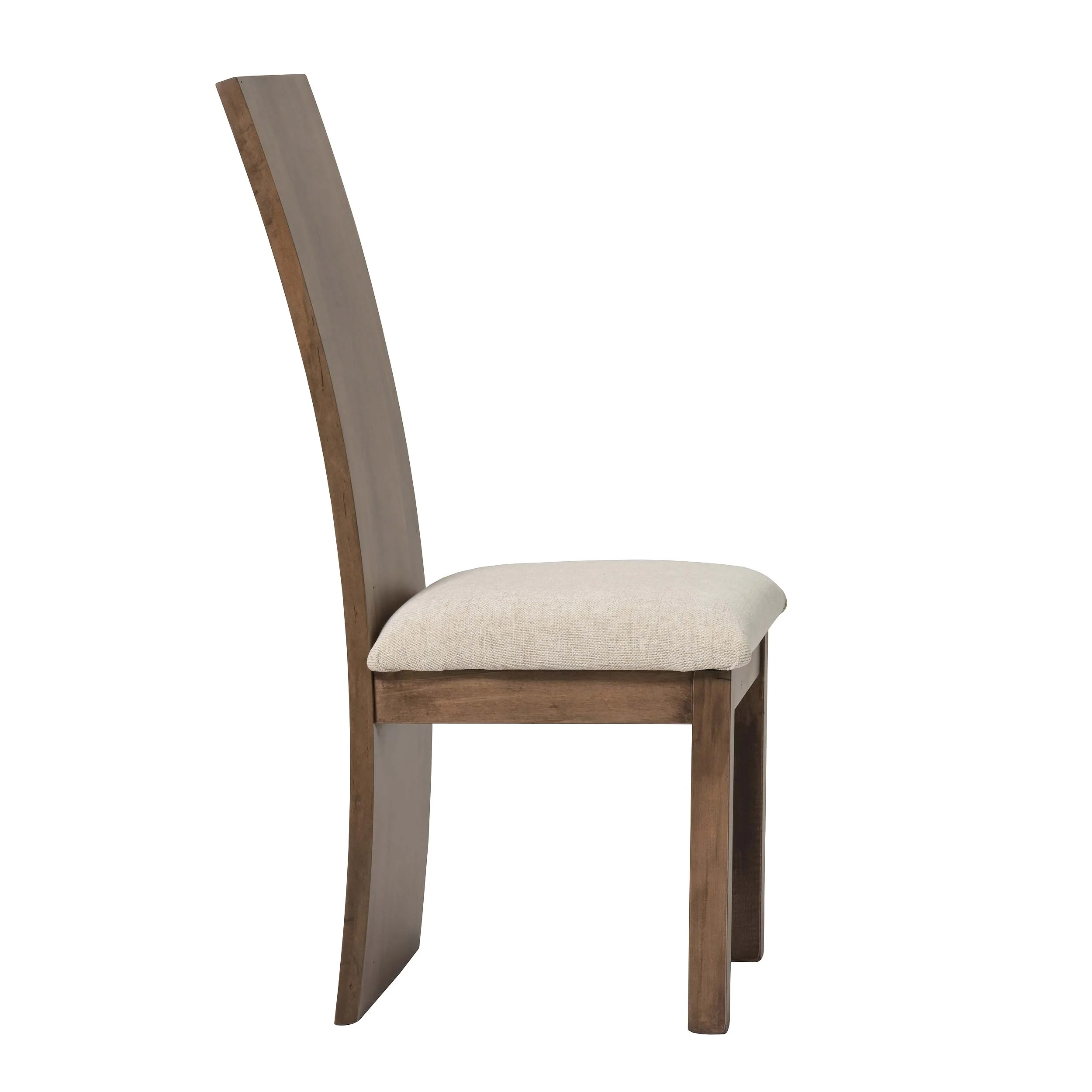 QW Amish Yellowstone Live Edge Side Chair w/ Padded Seat - Image 34